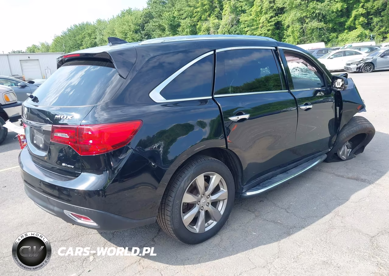 2016 Acura Mdx Advance Entertainment Packages-Advance Package VIN:5FRYD4H9XGB021191 - 4