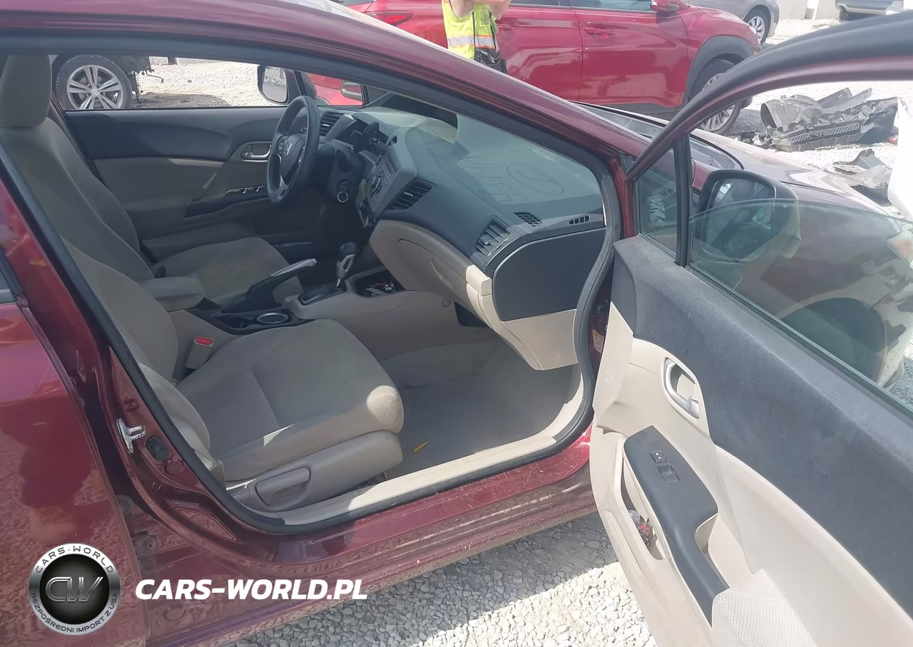 2012 Honda Civic Lx VIN:19XFB2F52CE022547 - 5