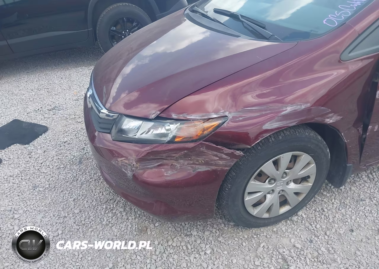 2012 Honda Civic Lx VIN:19XFB2F52CE022547 - 6