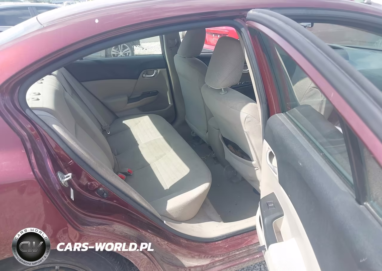 2012 Honda Civic Lx VIN:19XFB2F52CE022547 - 8