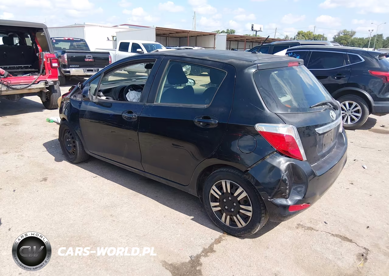 2013 Toyota Yaris Le VIN:JTDKTUD38DD542537 - 3