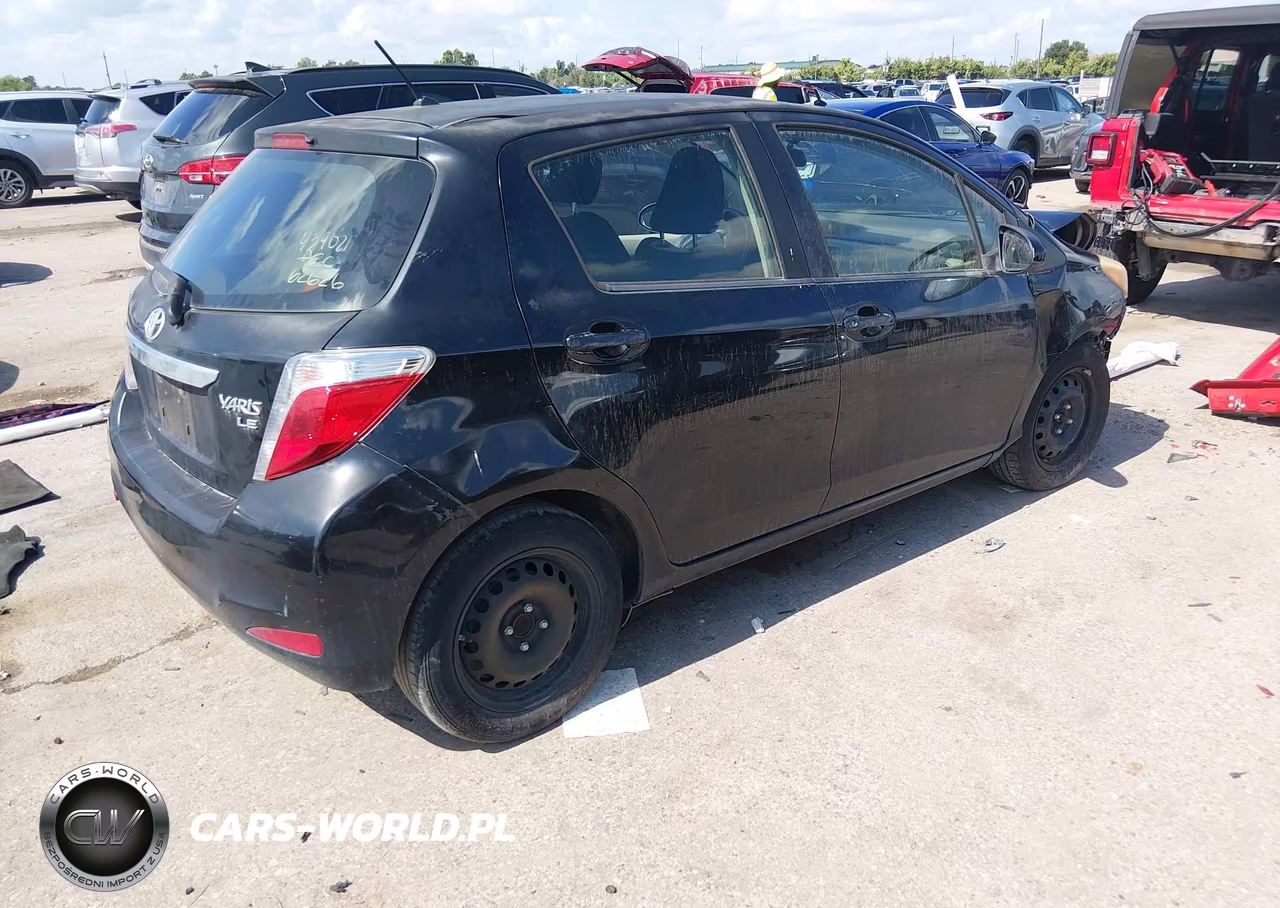 2013 Toyota Yaris Le VIN:JTDKTUD38DD542537 - 4