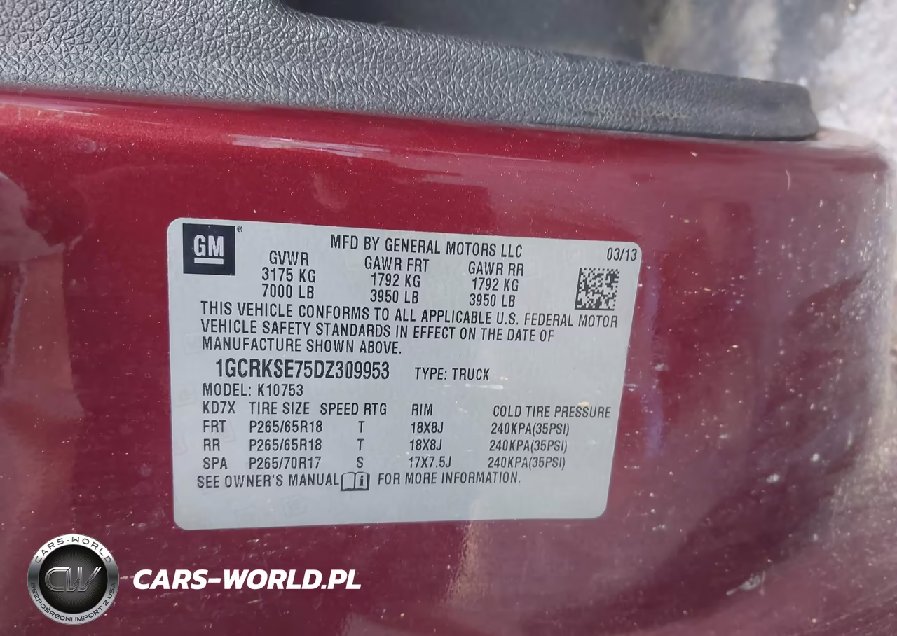 2013 Chevrolet Silverado 1500 Lt VIN:1GCRKSE75DZ309953 - 9
