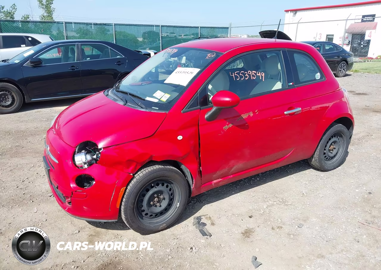 2013 Fiat 500 Pop VIN:3C3CFFAR6DT753069 - 2