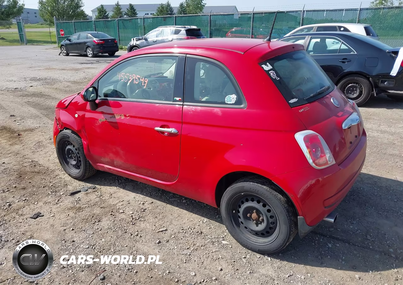 2013 Fiat 500 Pop VIN:3C3CFFAR6DT753069 - 3