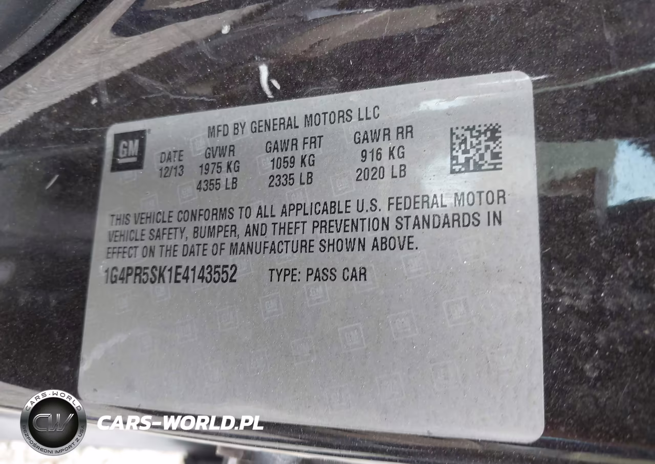2014 Buick Verano Convenience Group VIN:1G4PR5SK1E4143552 - 9