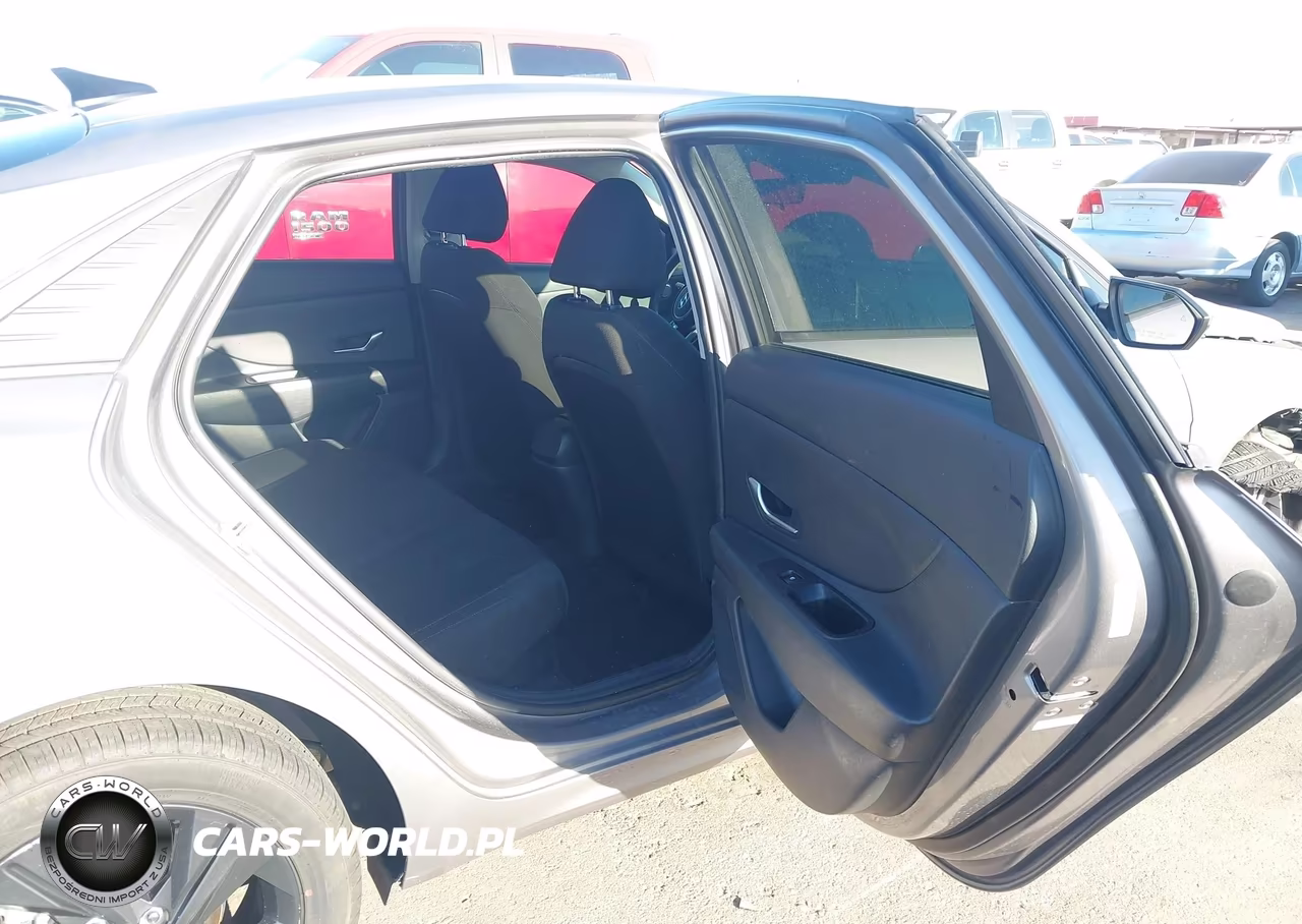 2023 Hyundai Elantra Hybrid Blue VIN:KMHLM4AJ1PU077734 - 8