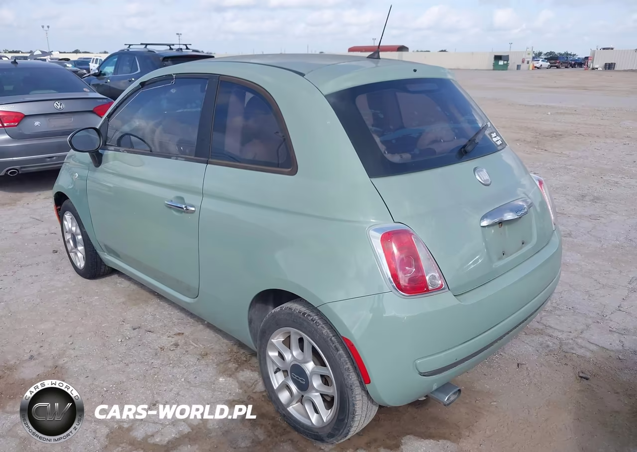 2012 Fiat 500 Pop VIN:3C3CFFAR7CT194789 - 3