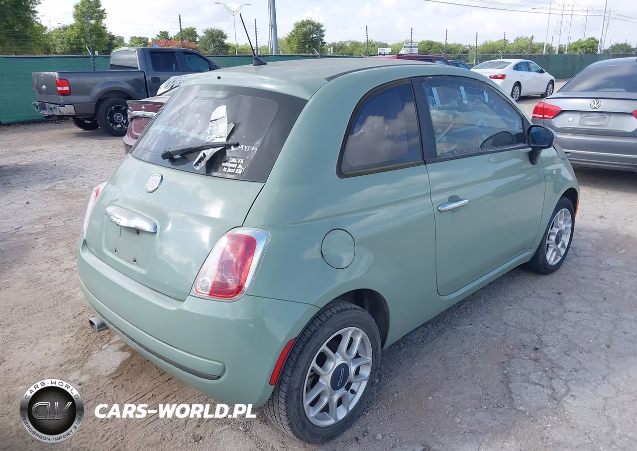 2012 Fiat 500 Pop VIN:3C3CFFAR7CT194789 - 4