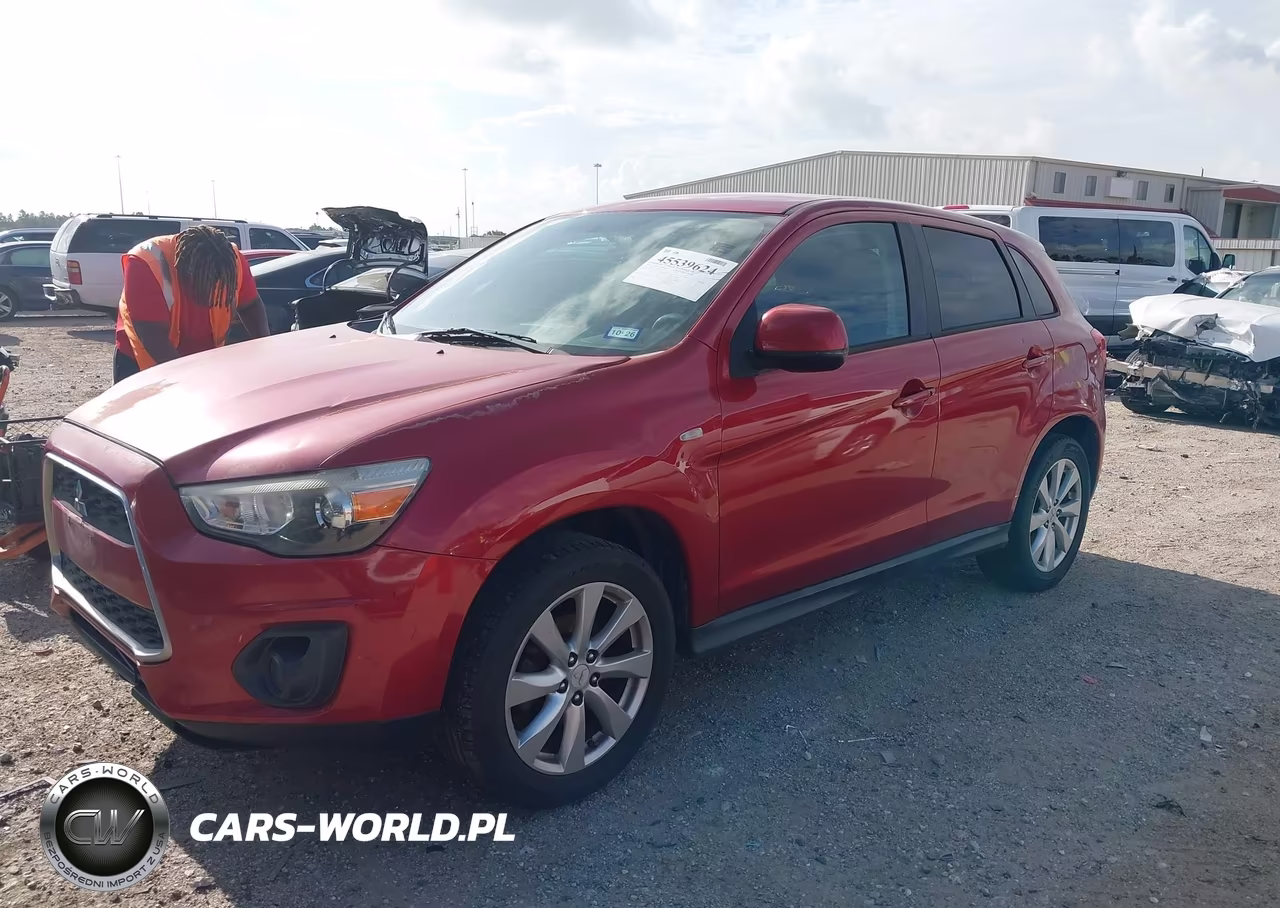 2015 Mitsubishi Outlander Sport Es VIN:4A4AP3AU1FE034133 - 2