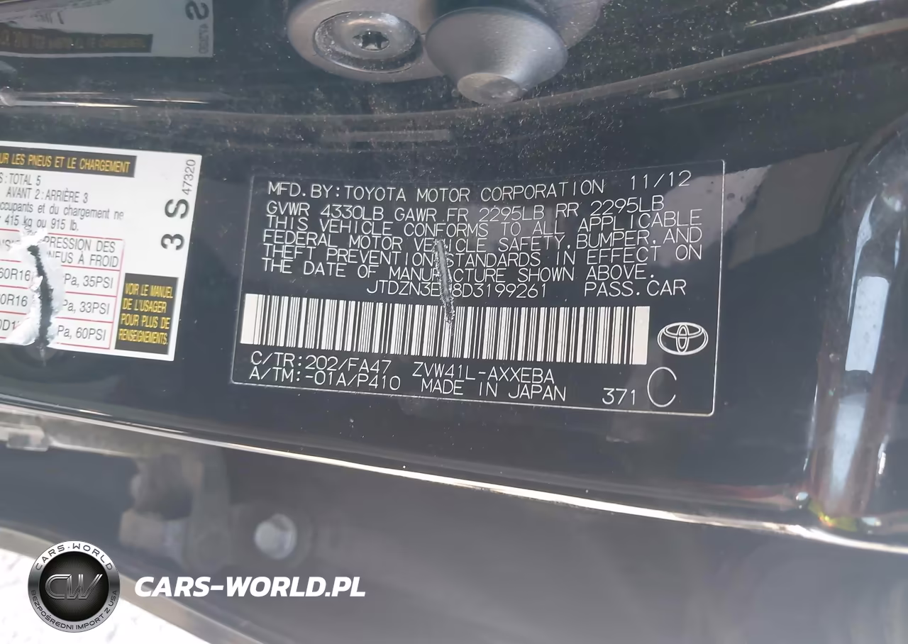 2013 Toyota Prius V Three VIN:JTDZN3EU8D3199261 - 9