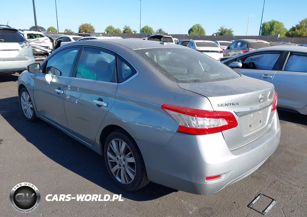 2013 Nissan Sentra Sl VIN:3N1AB7AP9DL701179 - 3