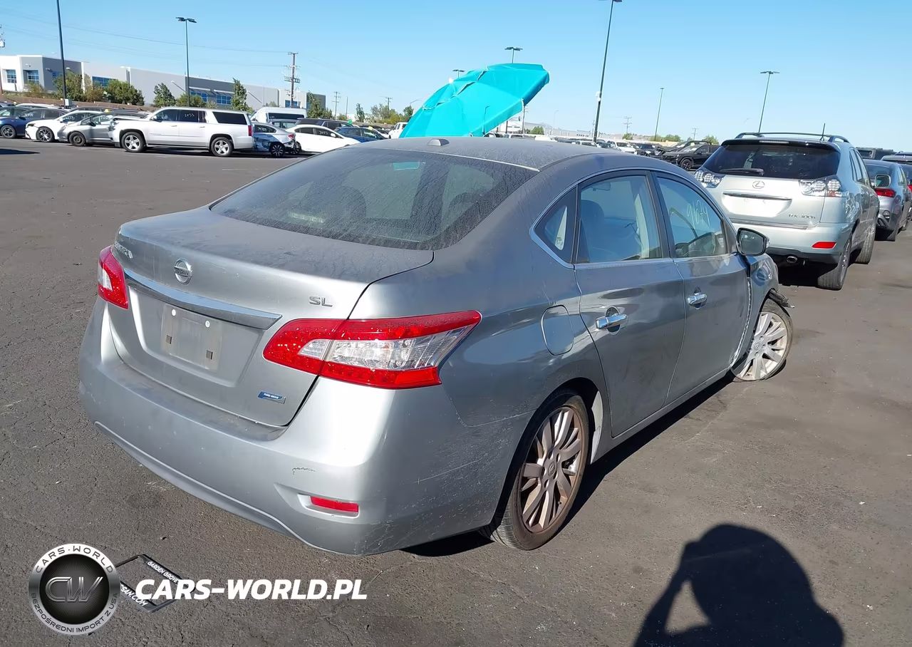 2013 Nissan Sentra Sl VIN:3N1AB7AP9DL701179 - 4