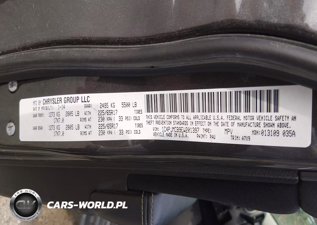 2014 Jeep Cherokee Latitude VIN:1C4PJMCB9EW201397 - 9