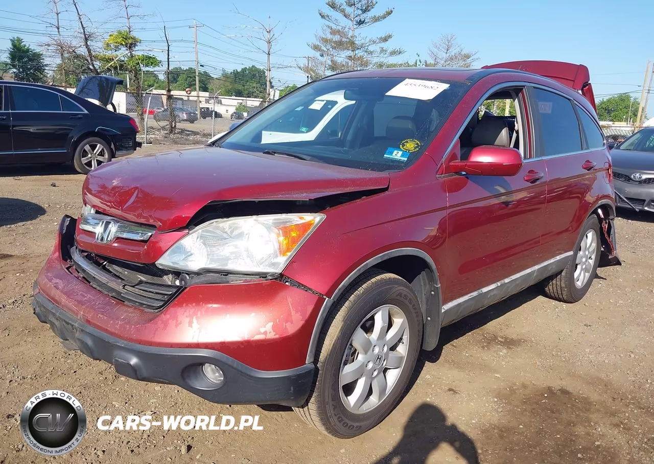 2009 Honda Cr-V Ex-L VIN:5J6RE387X9L019317 - 2
