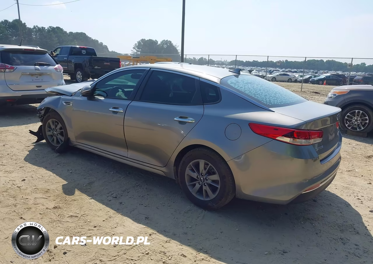 2017 Kia Optima Lx Turbo VIN:5XXGT4L17HG148609 - 3