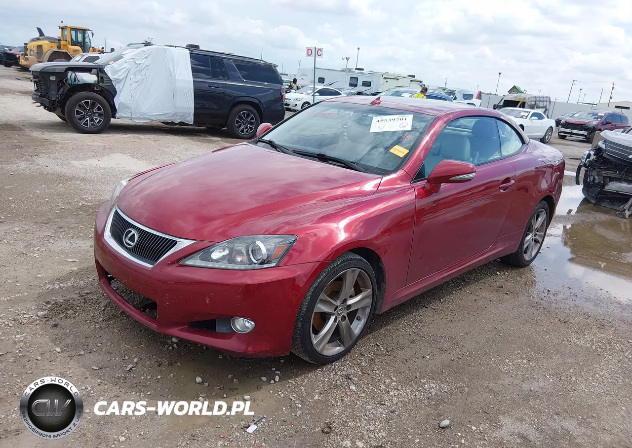 2012 Lexus Is 250C VIN:JTHFF2C20C2525634 - 2