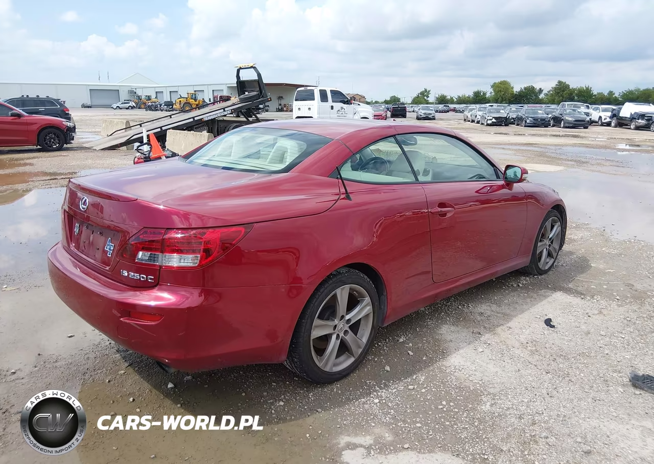 2012 Lexus Is 250C VIN:JTHFF2C20C2525634 - 4