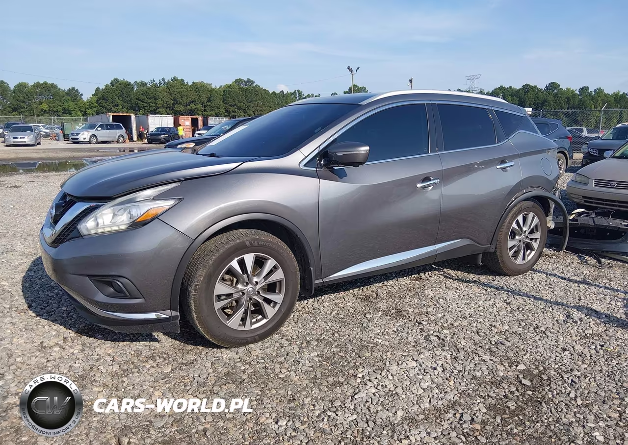 2015 Nissan Murano Sl VIN:5N1AZ2MHXFN263111 - 2