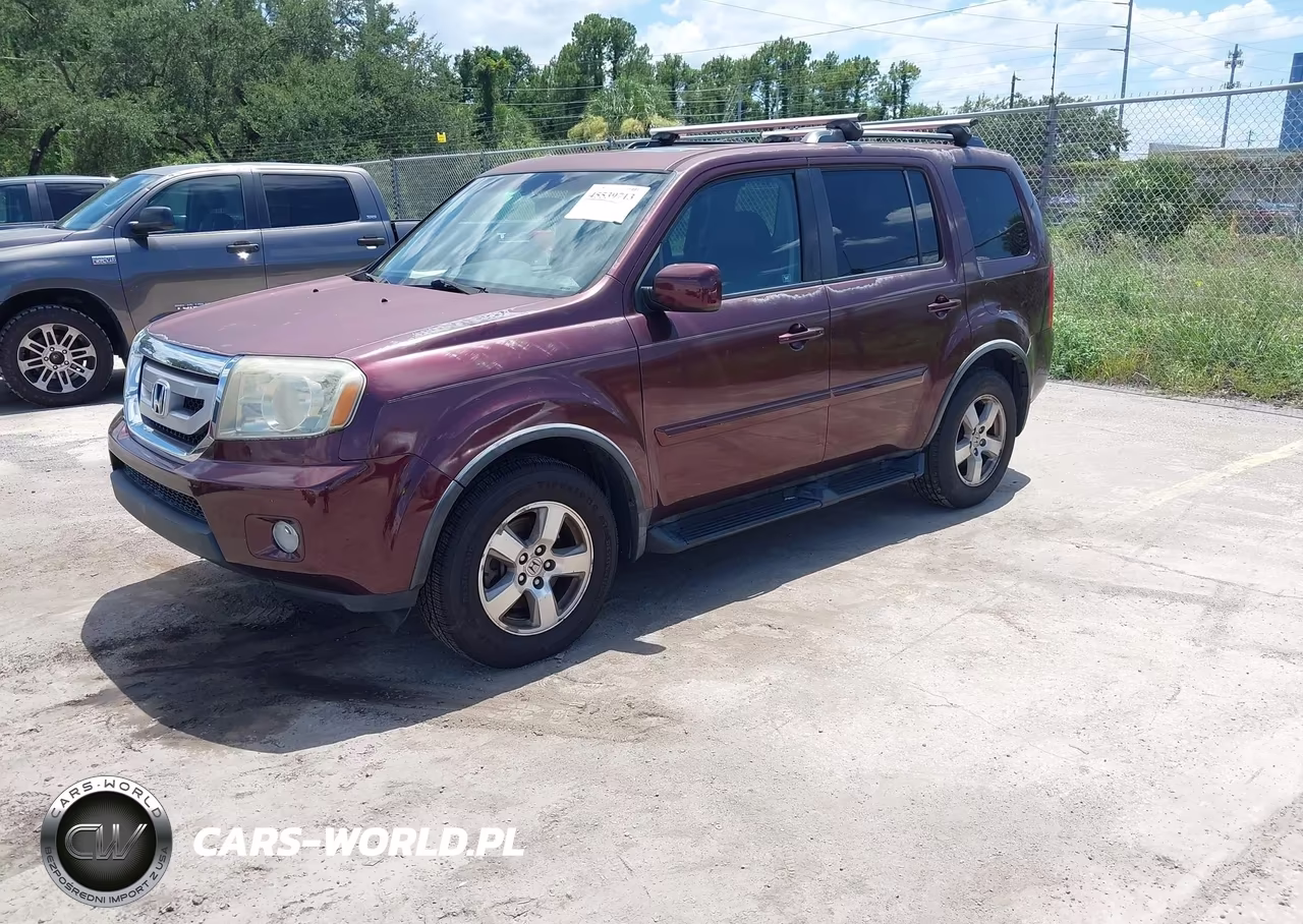 2011 Honda Pilot Ex-L VIN:5FNYF4H70BB023020 - 2