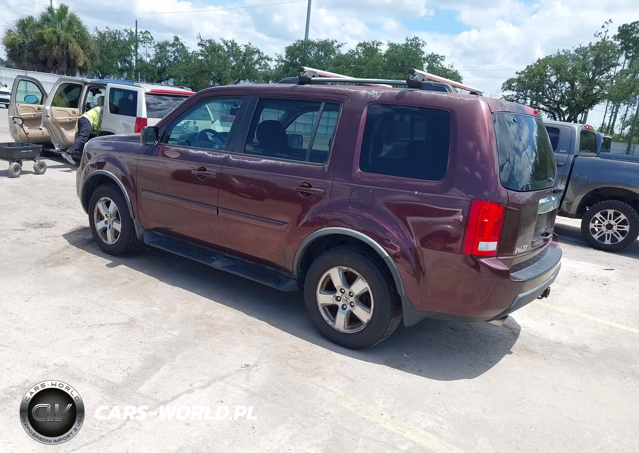 2011 Honda Pilot Ex-L VIN:5FNYF4H70BB023020 - 3
