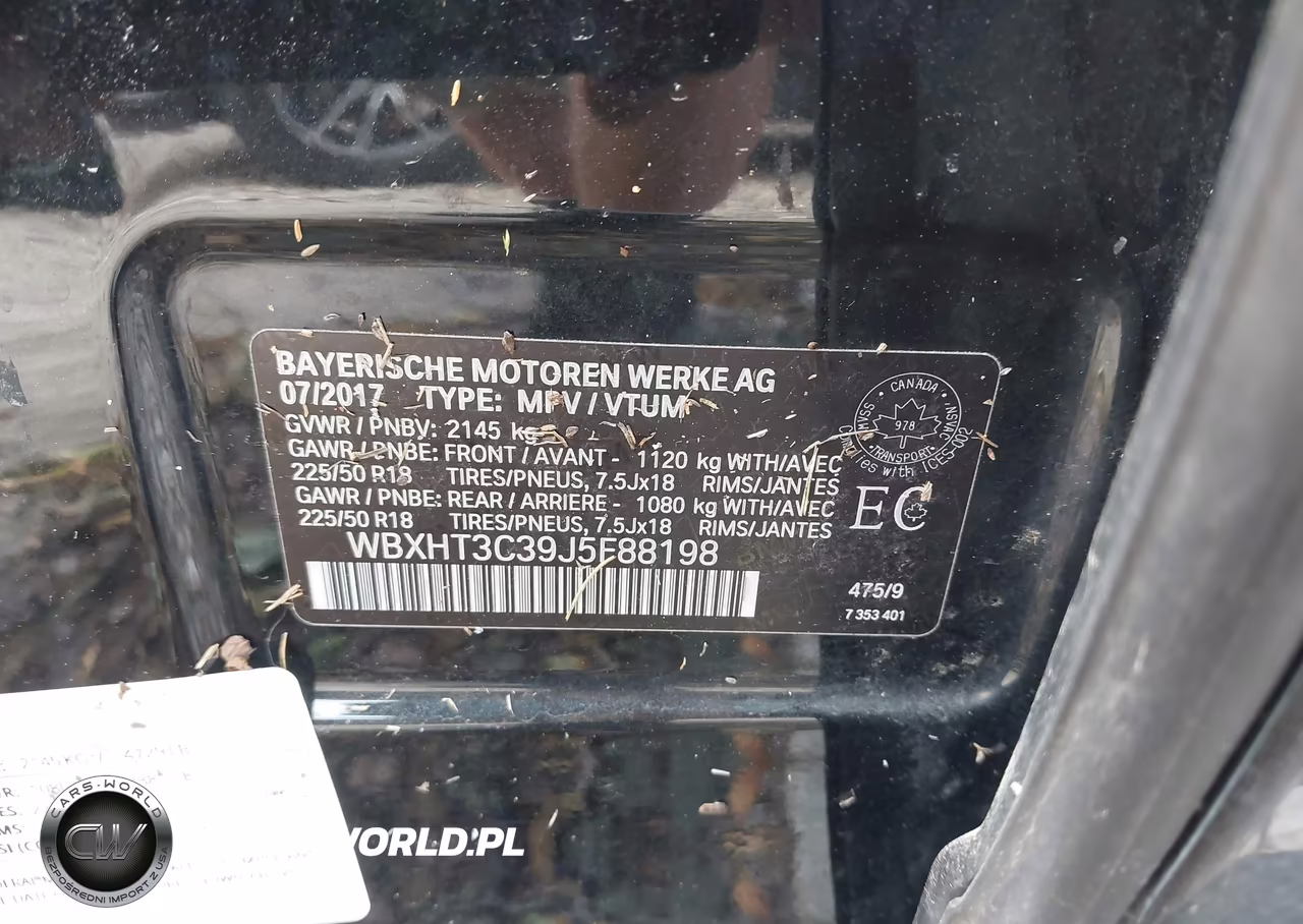 2018 BMW X1 xDrive28I VIN:WBXHT3C39J5F88198 - 9