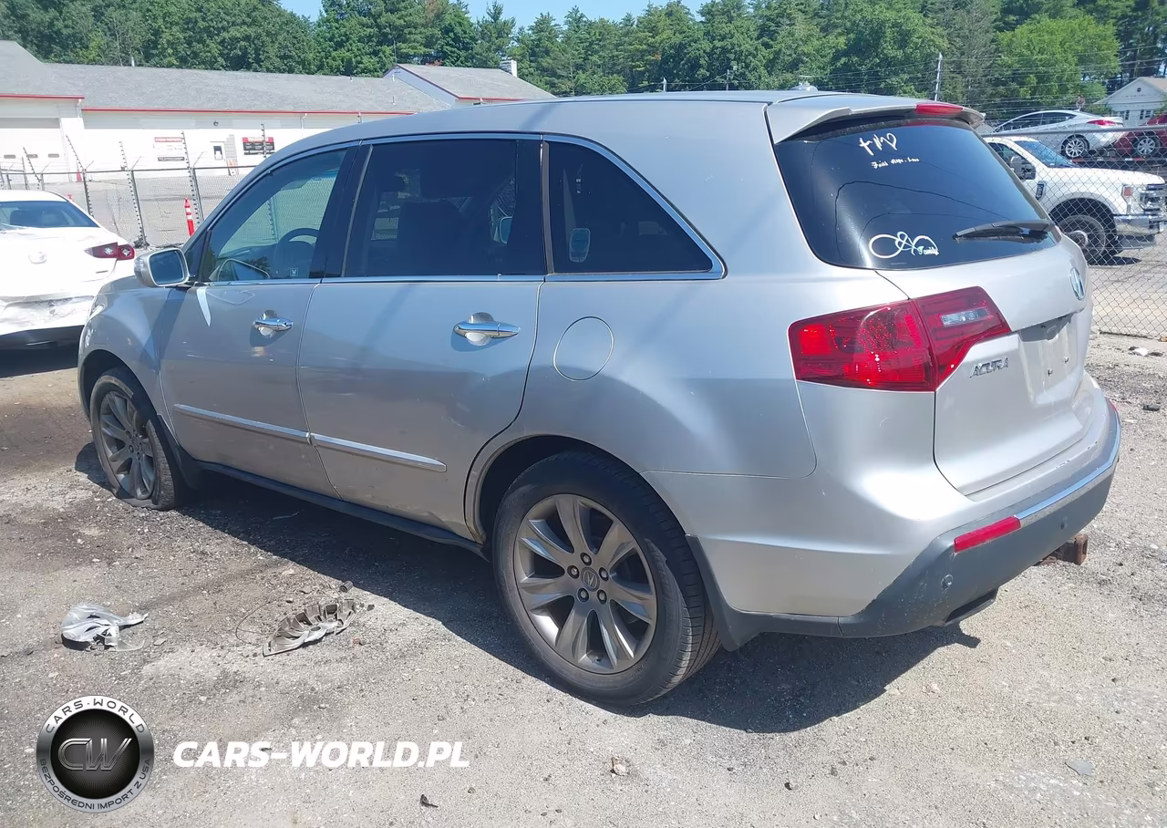2012 Acura Mdx Advance Package VIN:2HNYD2H67CH504115 - 3