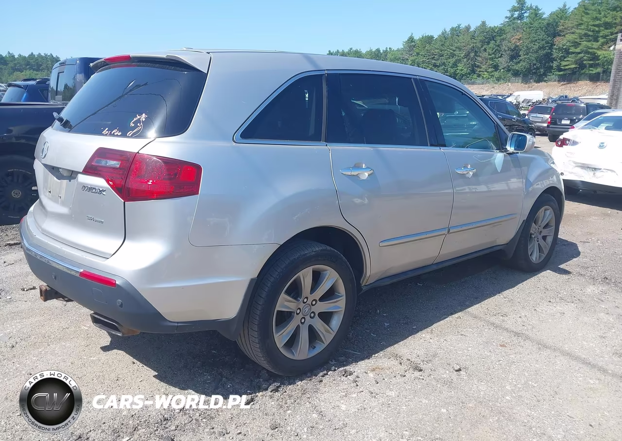 2012 Acura Mdx Advance Package VIN:2HNYD2H67CH504115 - 4