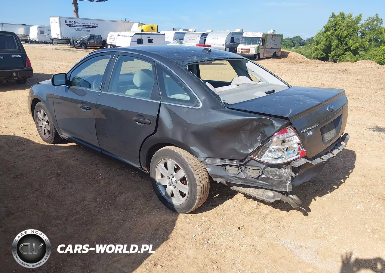2007 Ford Five Hundred Sel VIN:1FAHP24167G136556 - 3