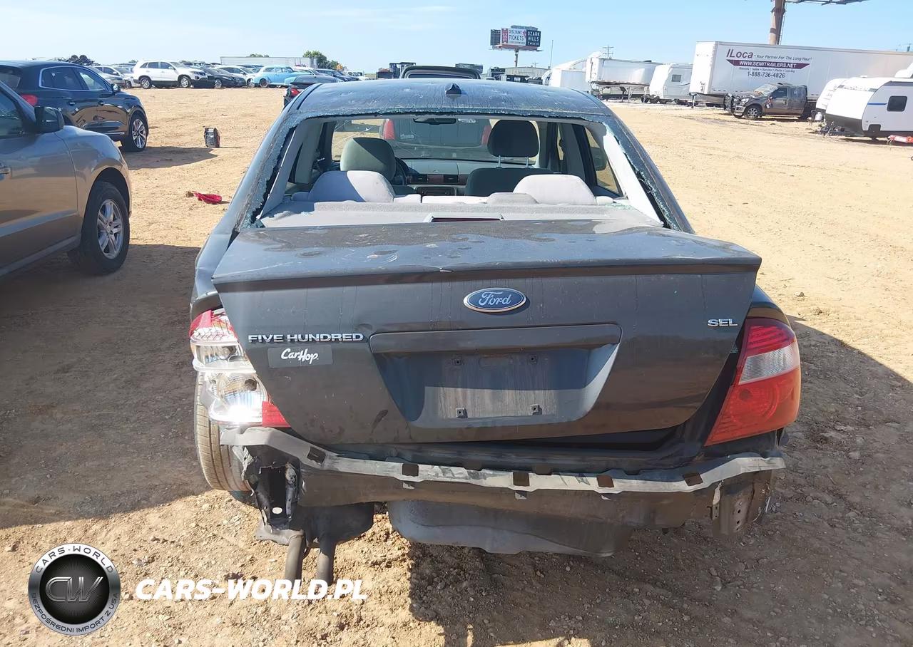 2007 Ford Five Hundred Sel VIN:1FAHP24167G136556 - 6