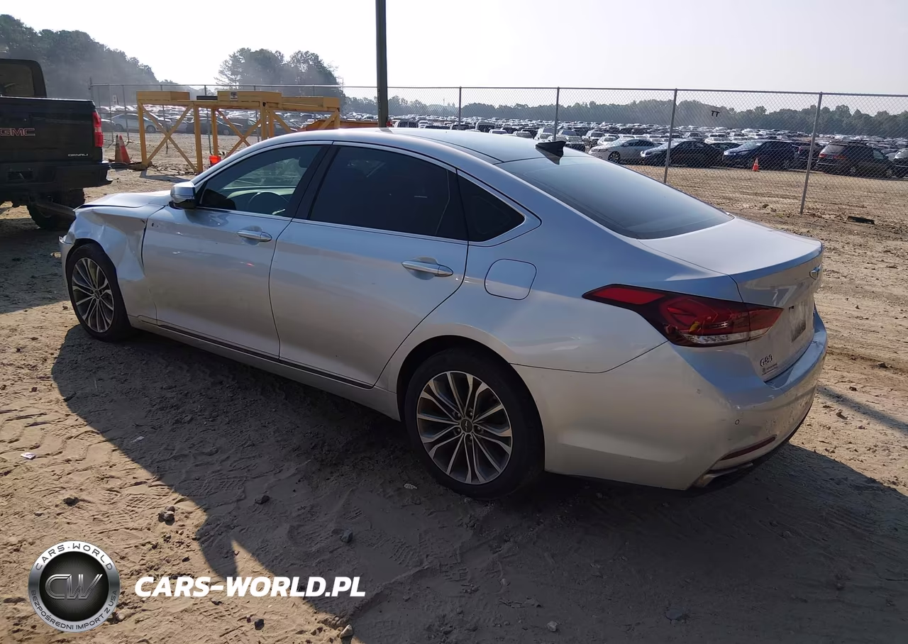 2017 Genesis G80 3.8 VIN:KMHGN4JE5HU188595 - 3