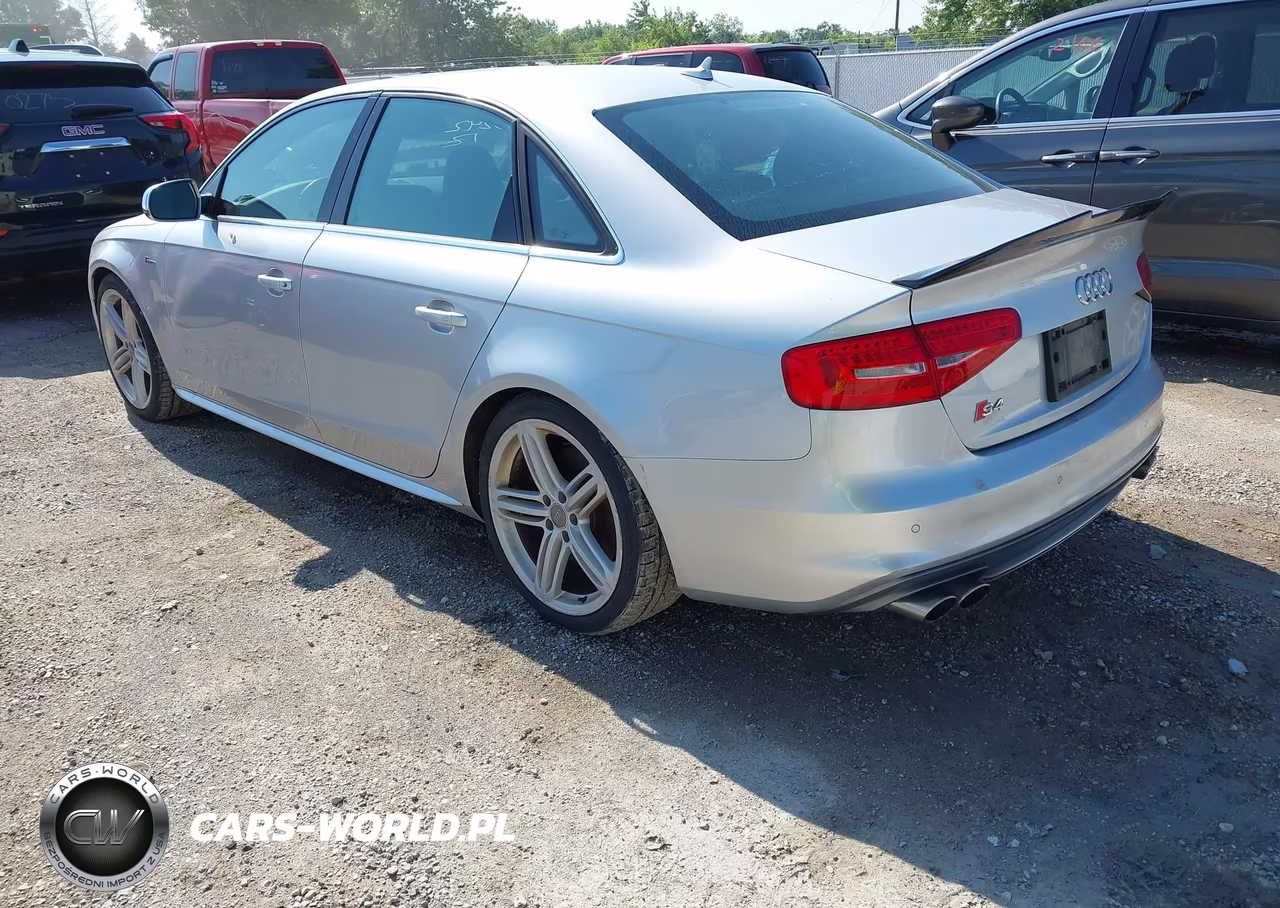 2013 Audi S4 3.0T Premium Plus VIN:WAUDGAFL7DA105586 - 3