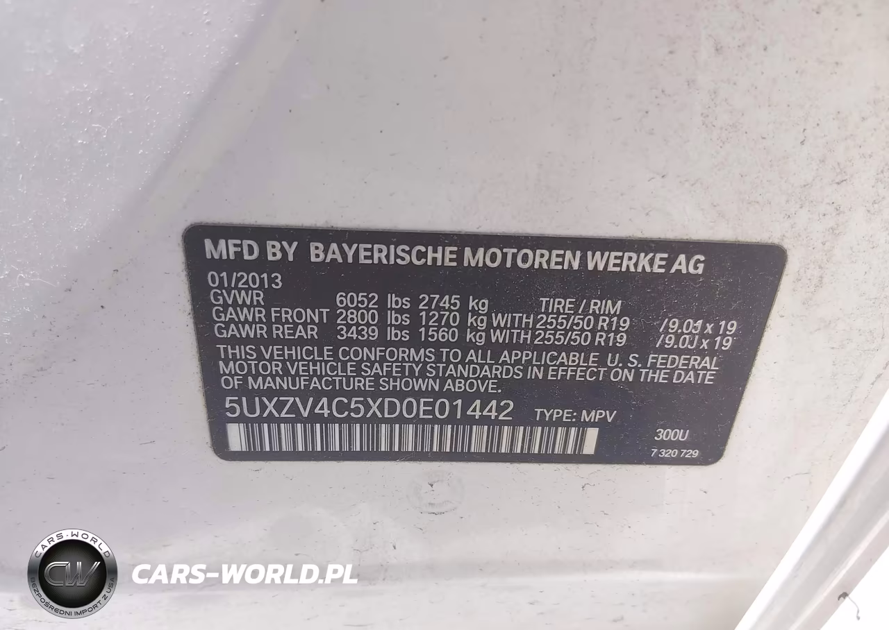 2013 BMW X5 xDrive35I-xDrive35I Premium-xDrive35I Sport Activity VIN:5UXZV4C5XD0E01442 - 9