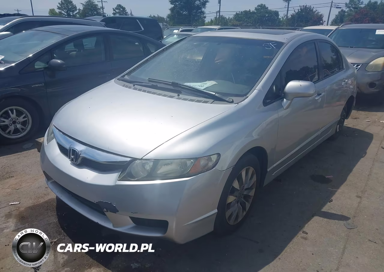 2009 Honda Civic Ex VIN:2HGFA16849H301990 - 2