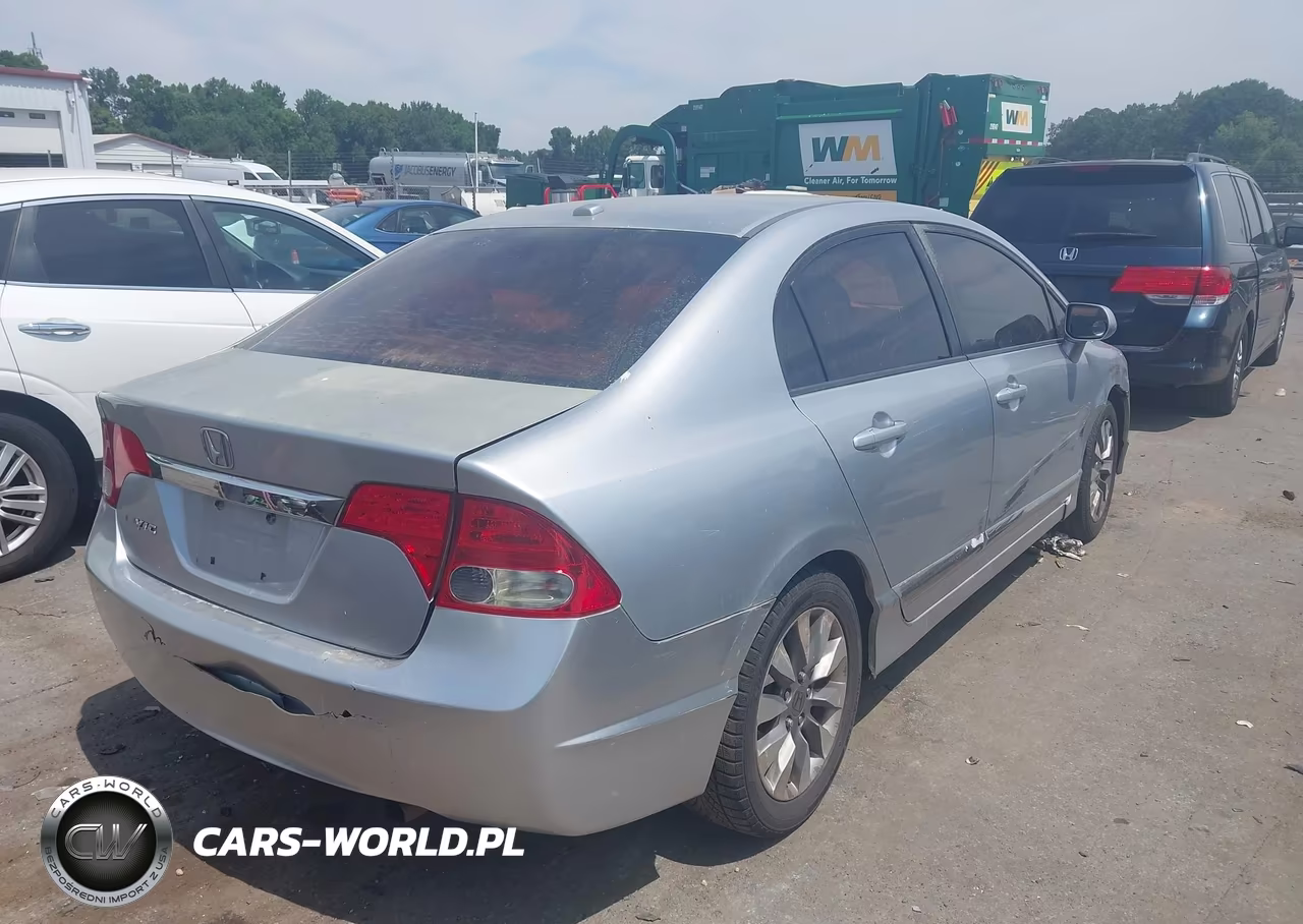 2009 Honda Civic Ex VIN:2HGFA16849H301990 - 4