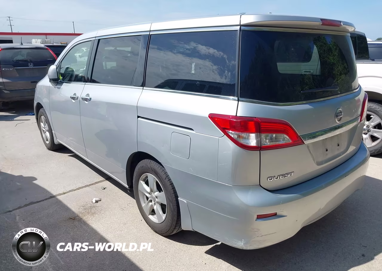2012 Nissan Quest Sv VIN:JN8AE2KP2C9047594 - 3