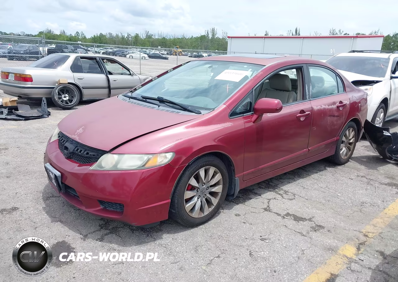 2010 Honda Civic Ex-L VIN:2HGFA1F93AH520887 - 2