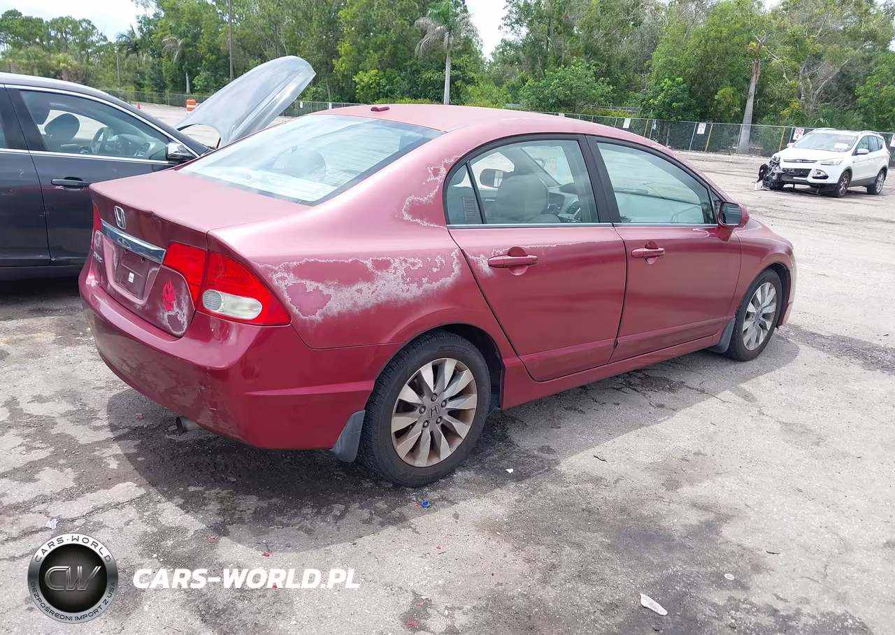 2010 Honda Civic Ex-L VIN:2HGFA1F93AH520887 - 4