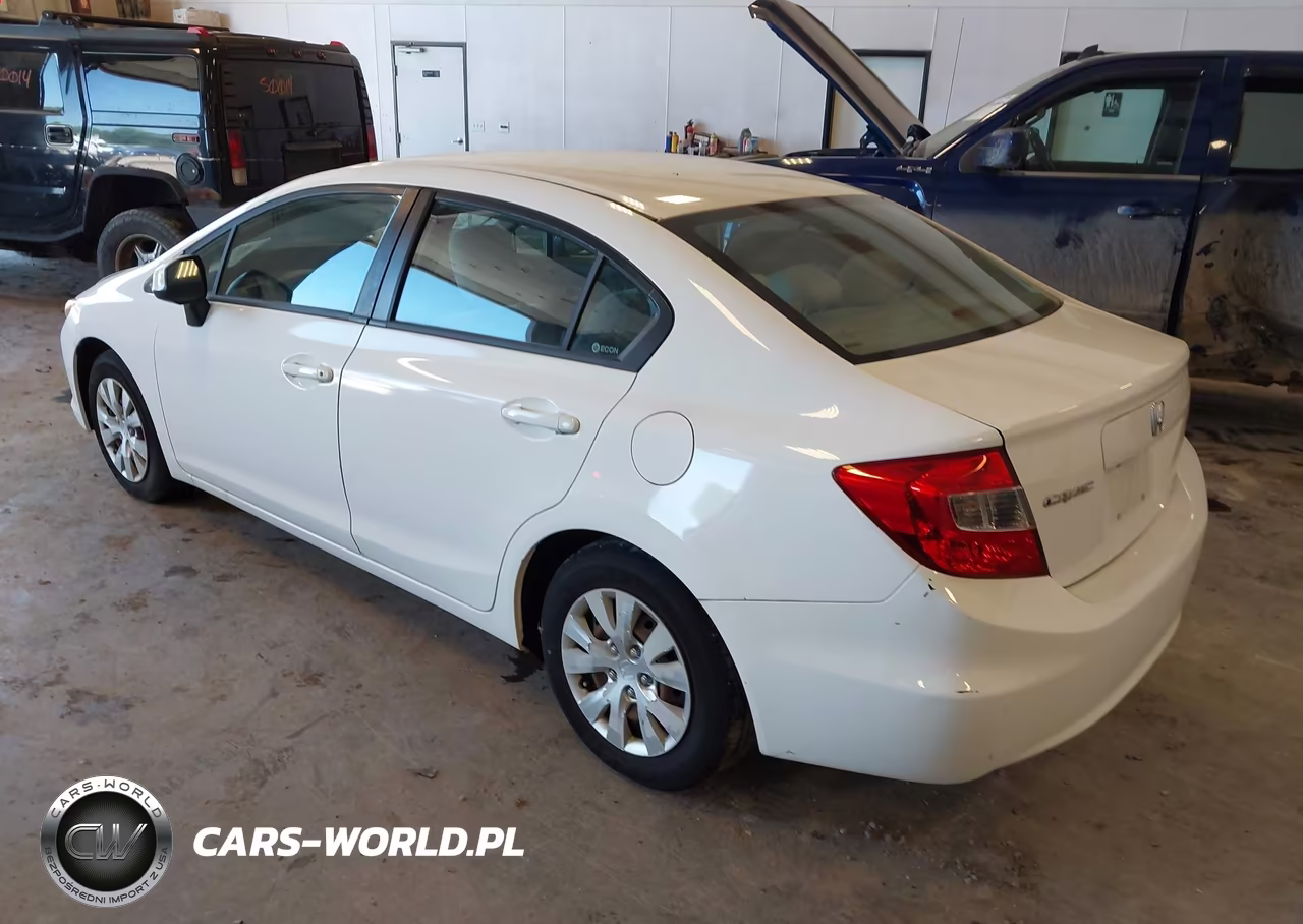 2012 Honda Civic Lx VIN:19XFB2F50CE053103 - 3