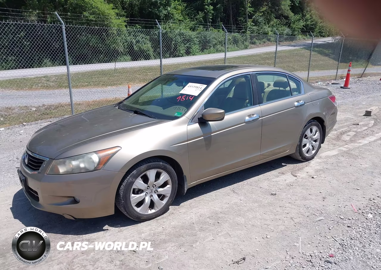 2009 Honda Accord 3.5 Ex-L VIN:1HGCP368X9A023835 - 2
