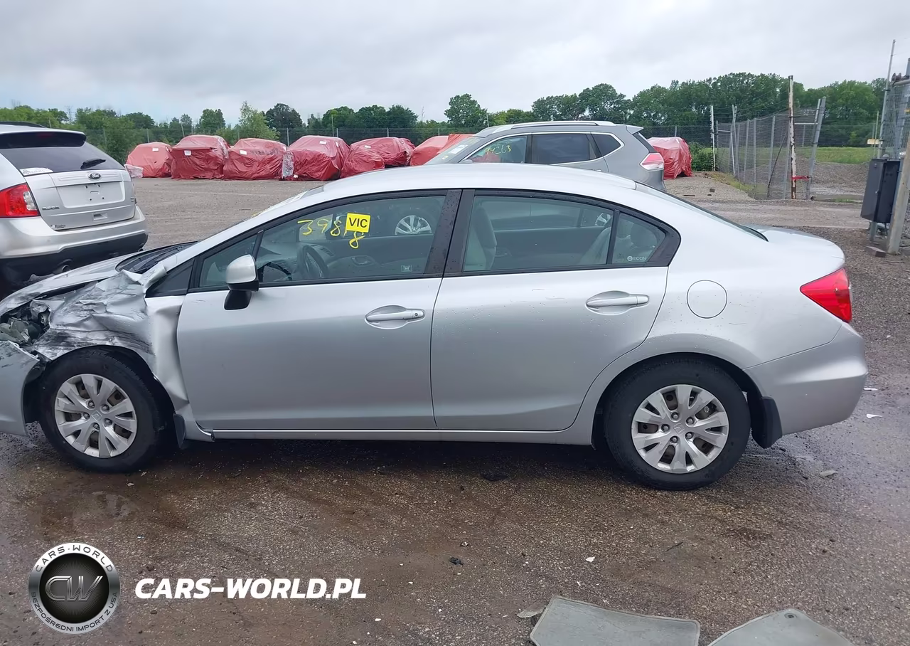 2012 Honda Civic Lx VIN:19XFB2F5XCE088456 - 14