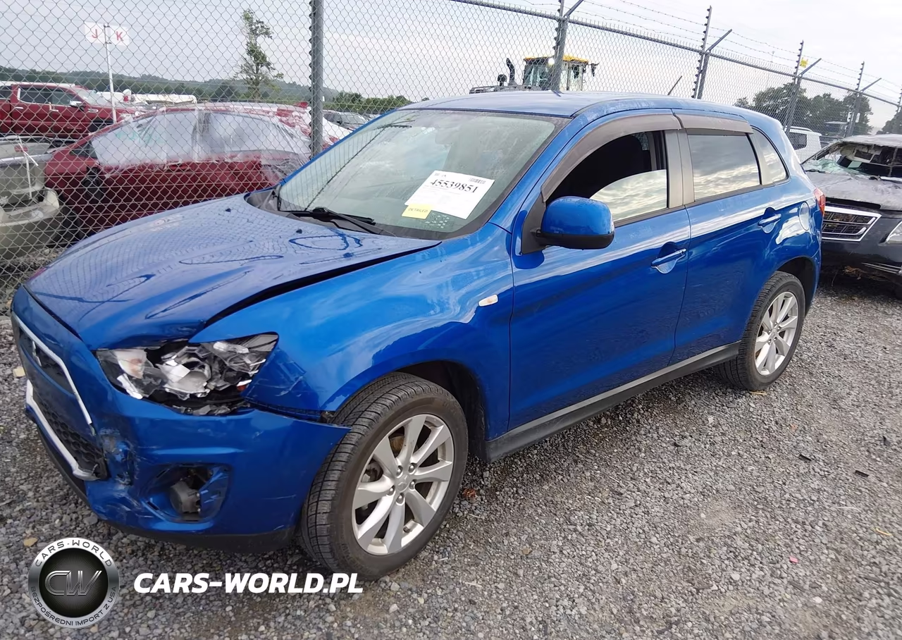 2015 Mitsubishi Outlander Sport Es VIN:4A4AR3AU2FE008957 - 2
