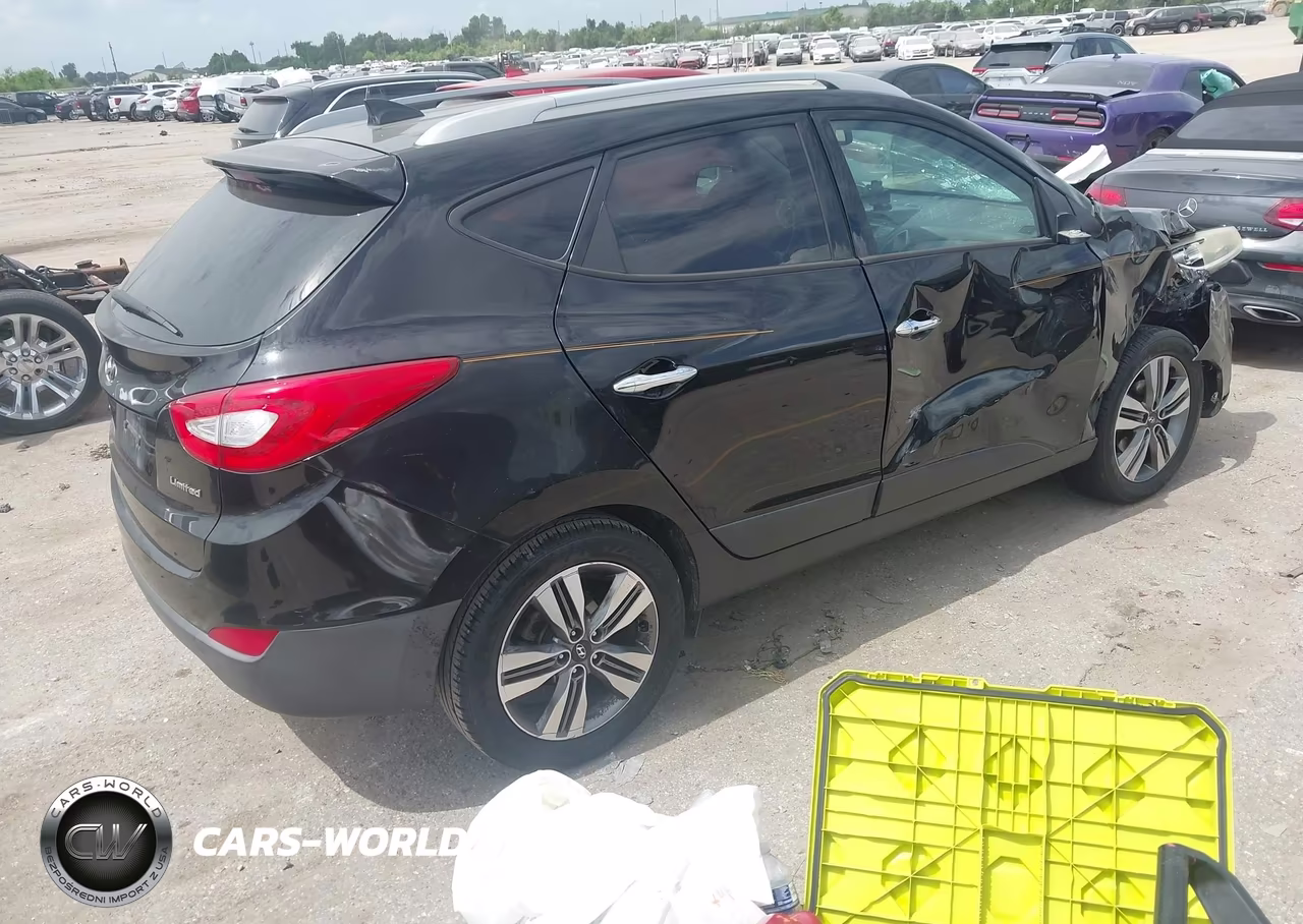 2015 Hyundai Tucson Limited VIN:KM8JU3AG5FU112179 - 4