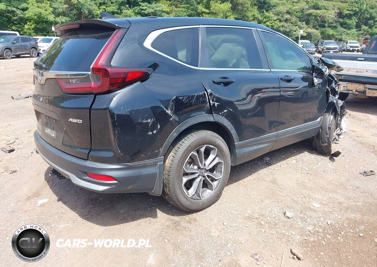 2021 Honda Cr-V Awd Ex VIN:2HKRW2H50MH663191 - 4