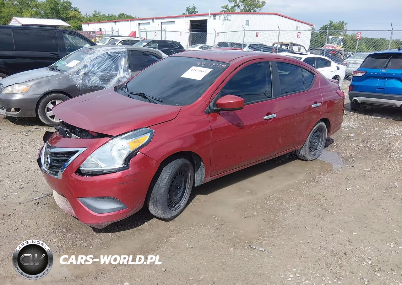 2019 Nissan Versa 1.6 Sv VIN:3N1CN7AP6KL877331 - 2