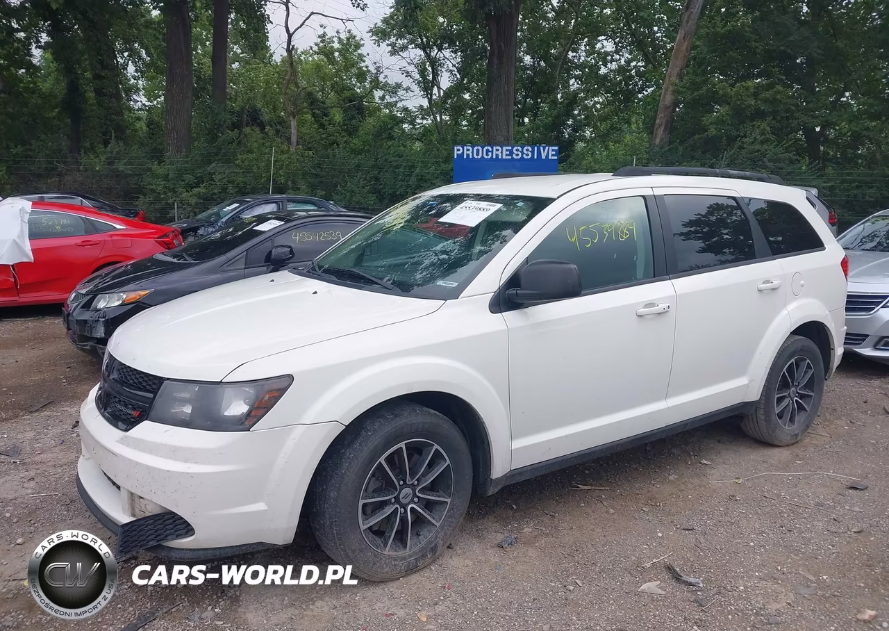 2018 Dodge Journey Se VIN:3C4PDCAB1JT446196 - 2