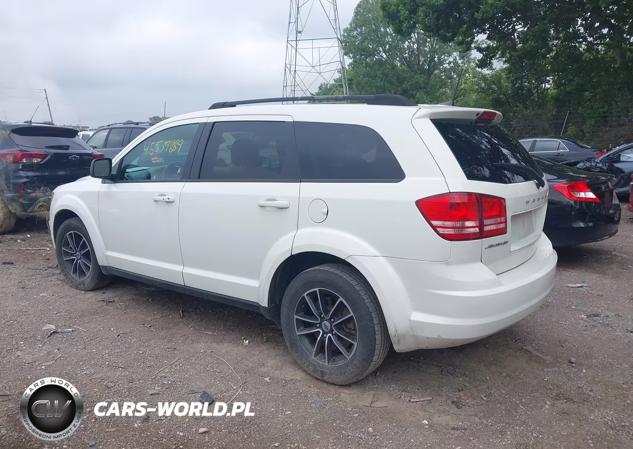 2018 Dodge Journey Se VIN:3C4PDCAB1JT446196 - 3
