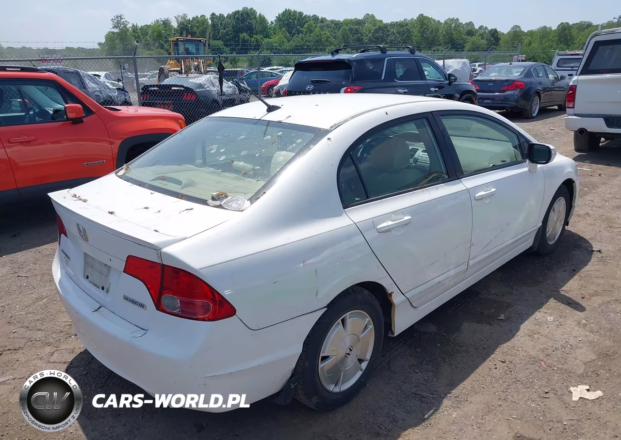2006 Honda Civic Hybrid VIN:JHMFA36286S005332 - 4