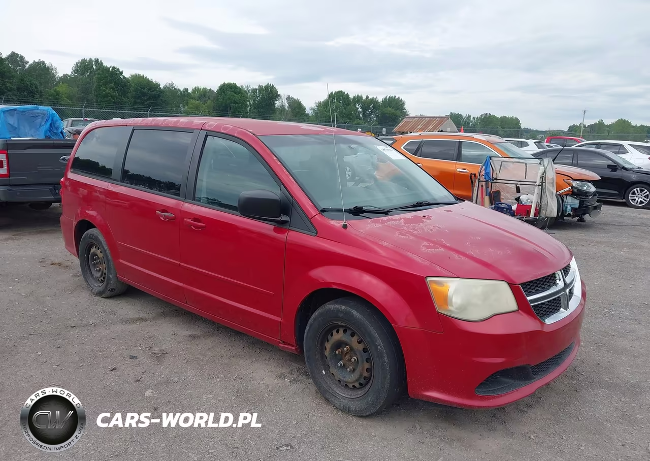 2012 Dodge Grand Caravan Se-Avp