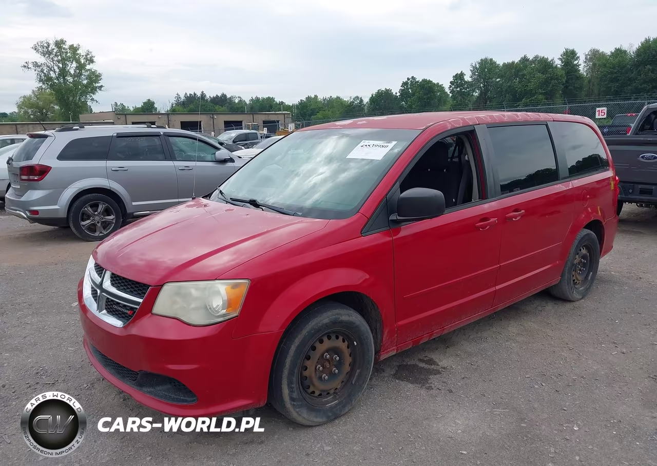 2012 Dodge Grand Caravan Se-Avp VIN:2C4RDGBG7CR314642 - 2